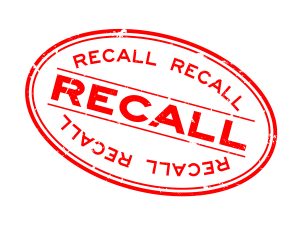 recall sign