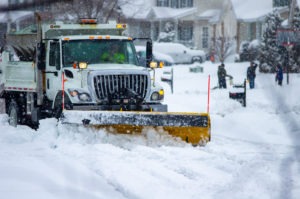 Winter service vehicle