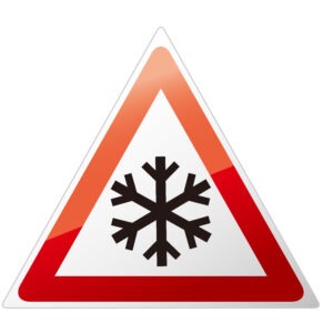 Snow sign