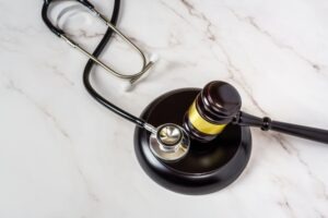 Judge,Gavel,And,Stethoscope.,Medical,Law,,Medical,Malpractice,Ruling