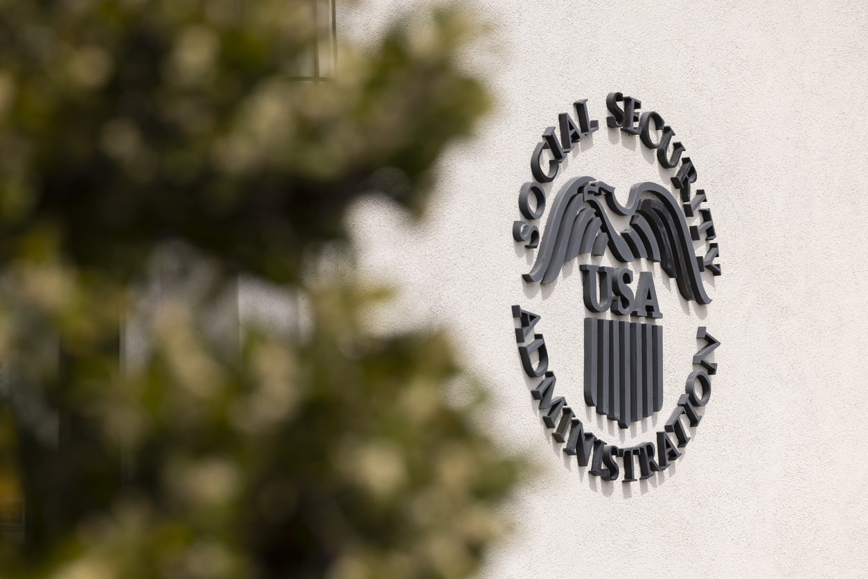 SSA logo on the side of a building
